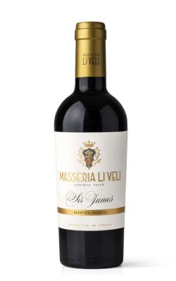 Masseria Li Veli Sir James Aleatico Passito Salento IGT in Wooden Box 2014 (Half Bottle)